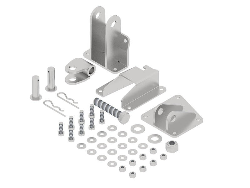 Turning hardware kit: for electric or hydraulic cylinders: 71.3100 / 70.1000 / 70.500