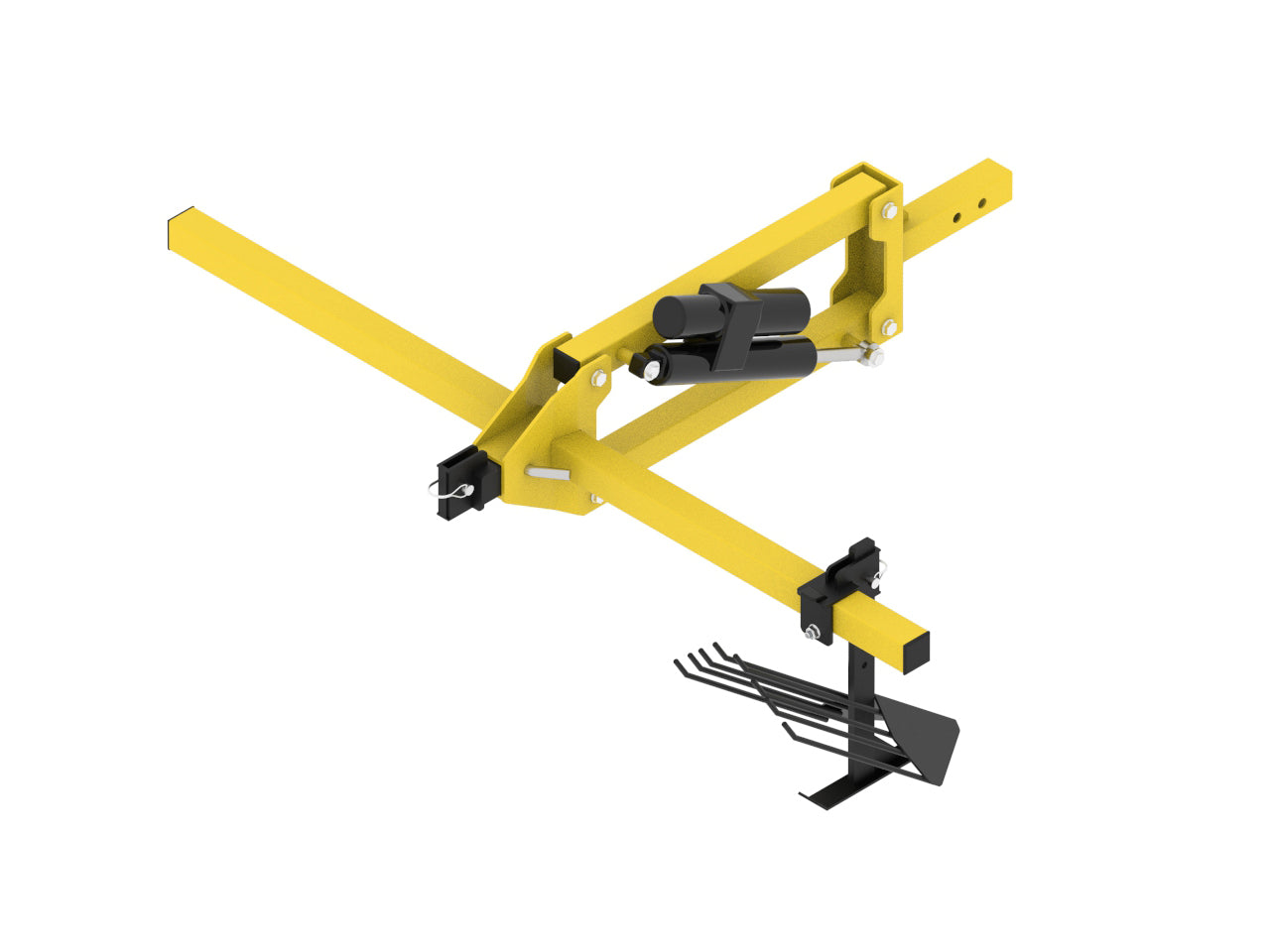 Potato harvester: Potato plow: (Receiver Mount System)