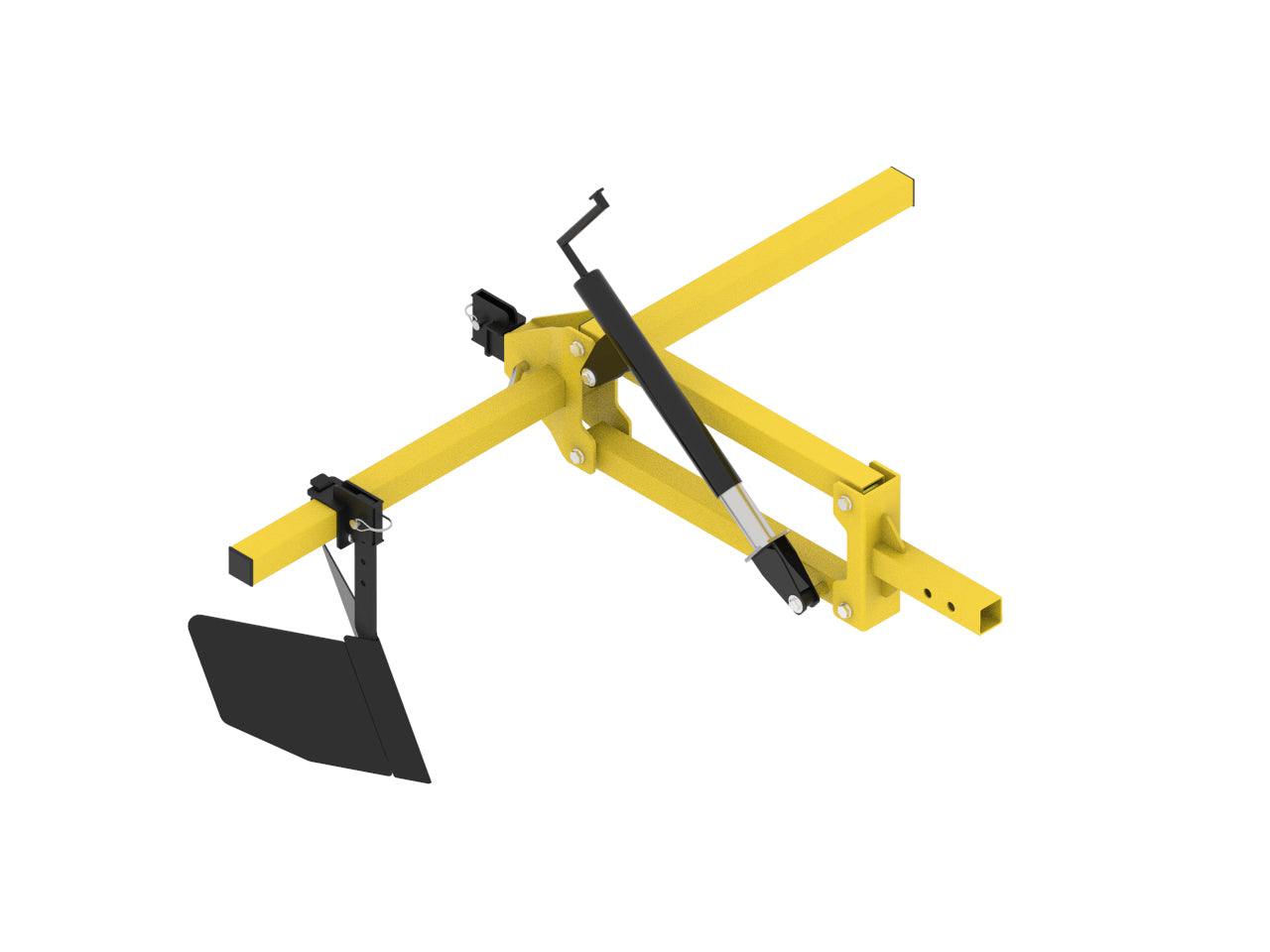 Furrow plough: Two bottom plow: (Receiver Mount System)