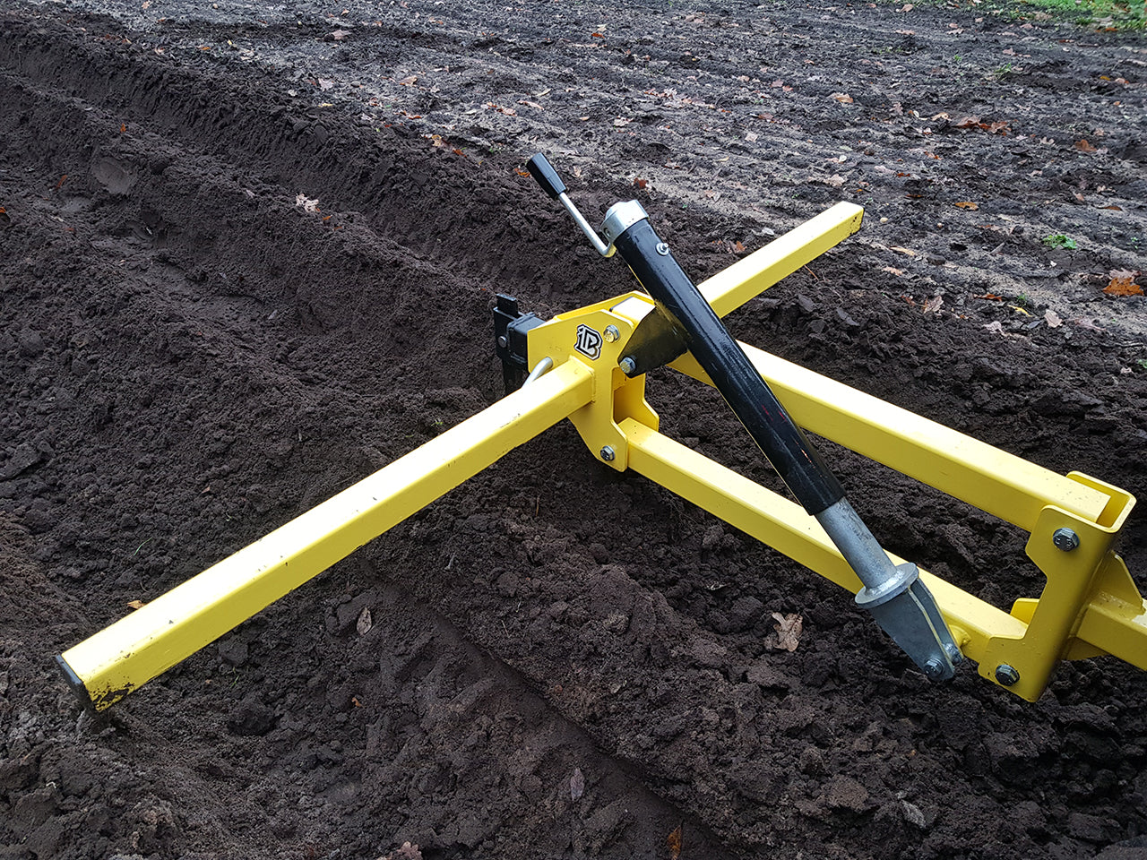 Furrow plough: Two bottom plow: (Receiver Mount System)