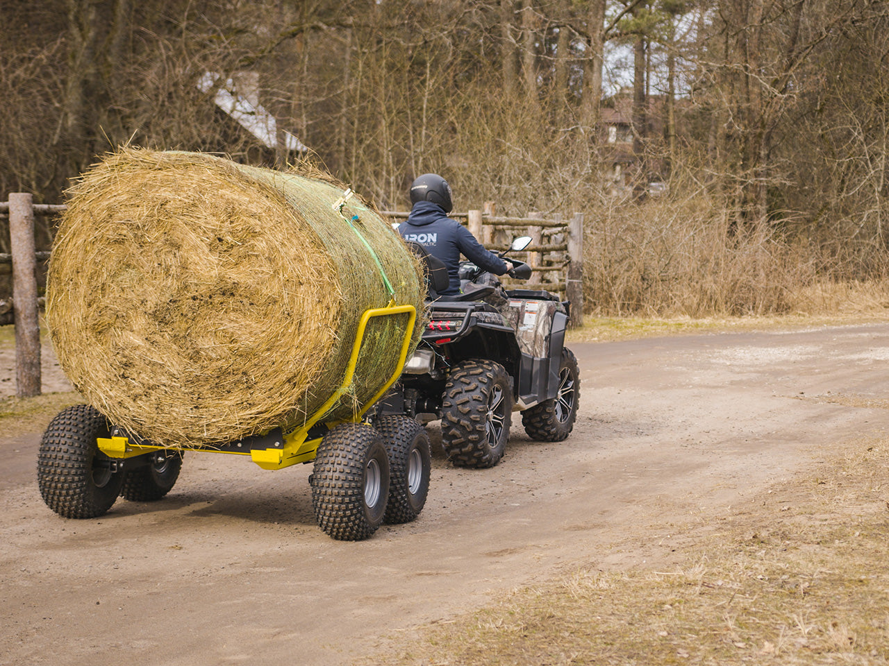 Silo & Hay bale trailer