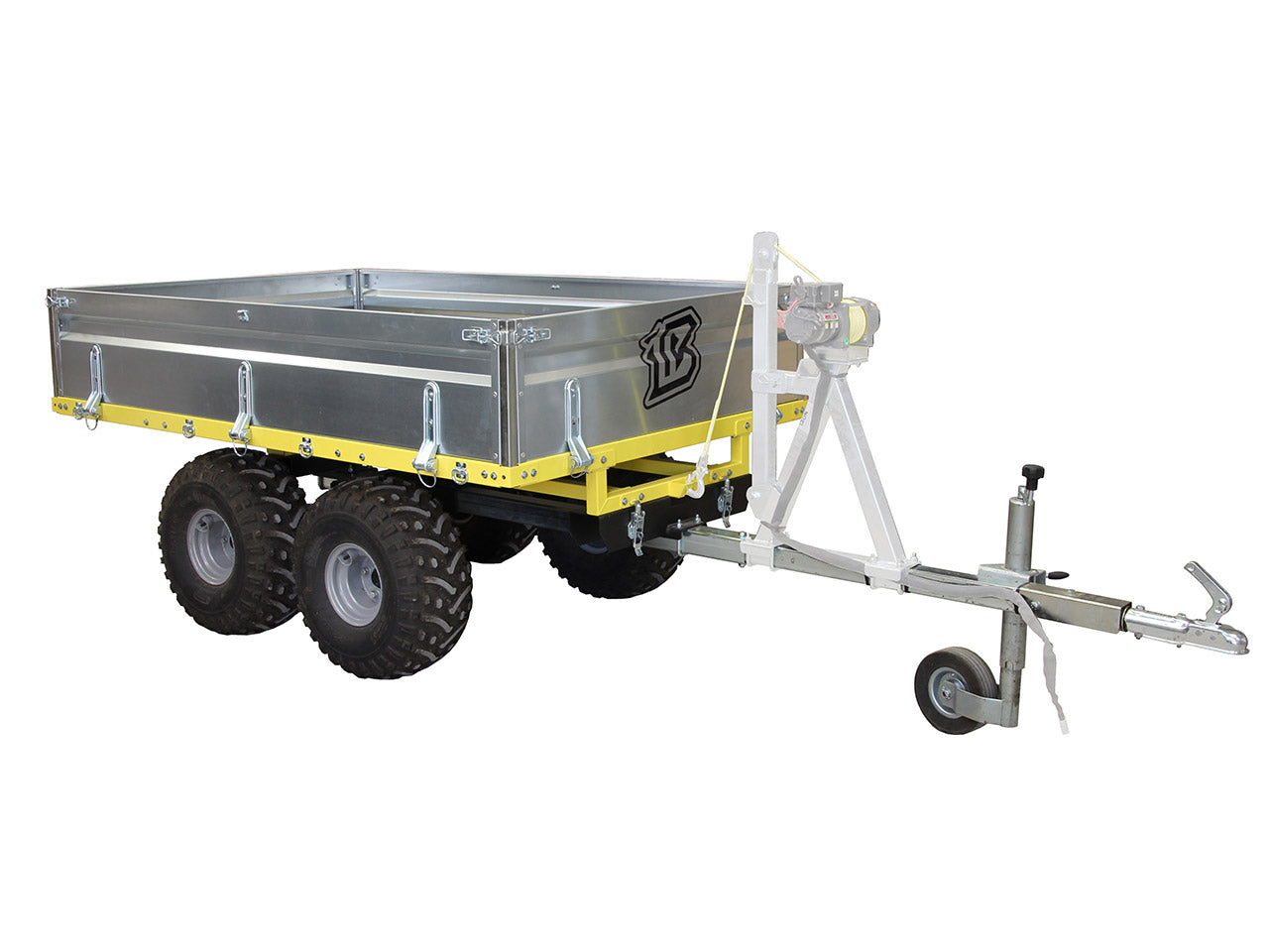 Flatbed Dump Trailer: FD-1200