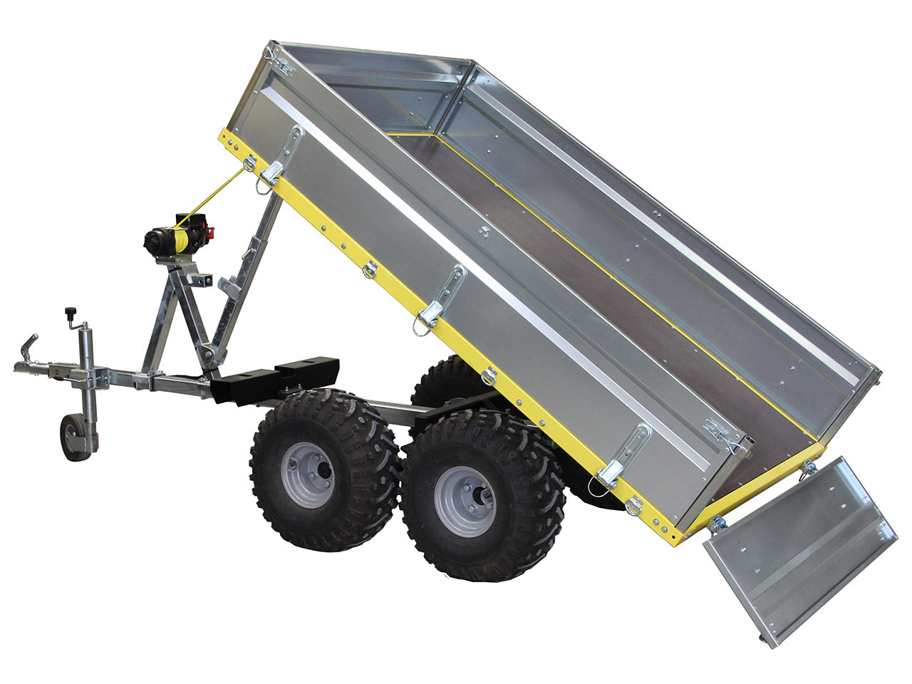 Flatbed Dump Trailer: FD-1200