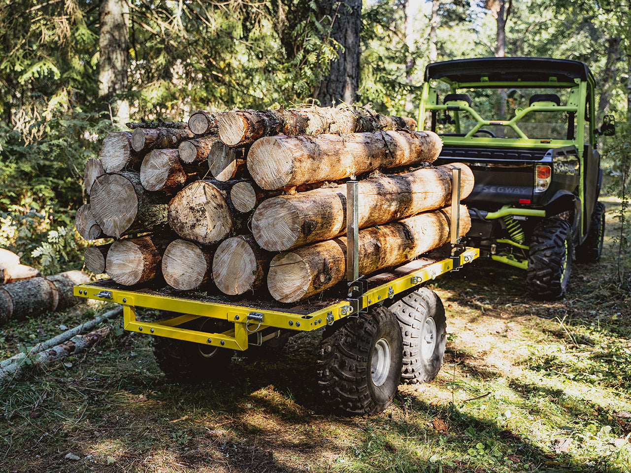 Flatbed Dump Trailer: FD-1200