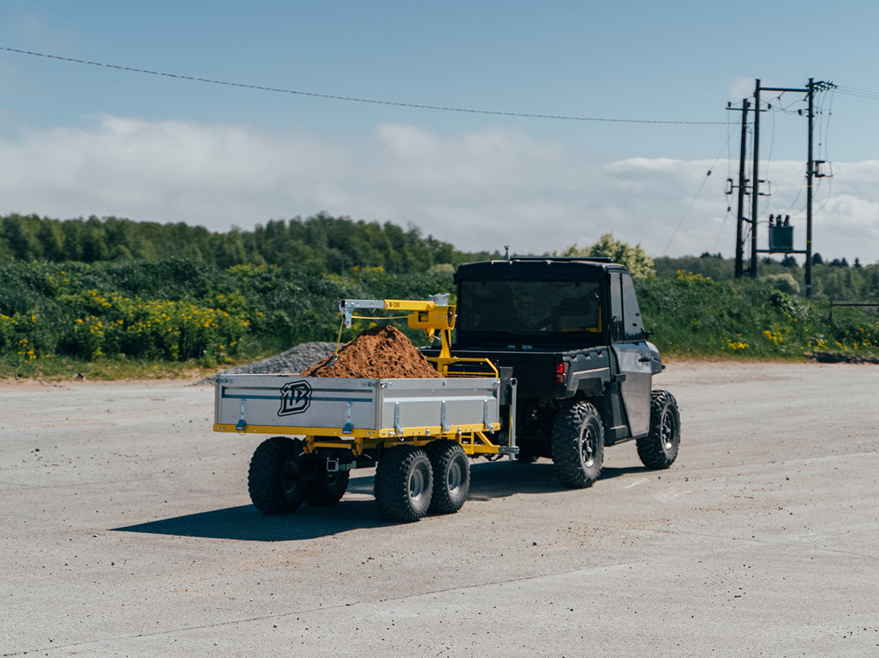 Flatbed side panels