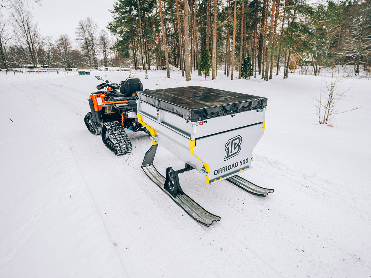 Ski Trailer OFFROAD 500: (89.1000 + 29.700)