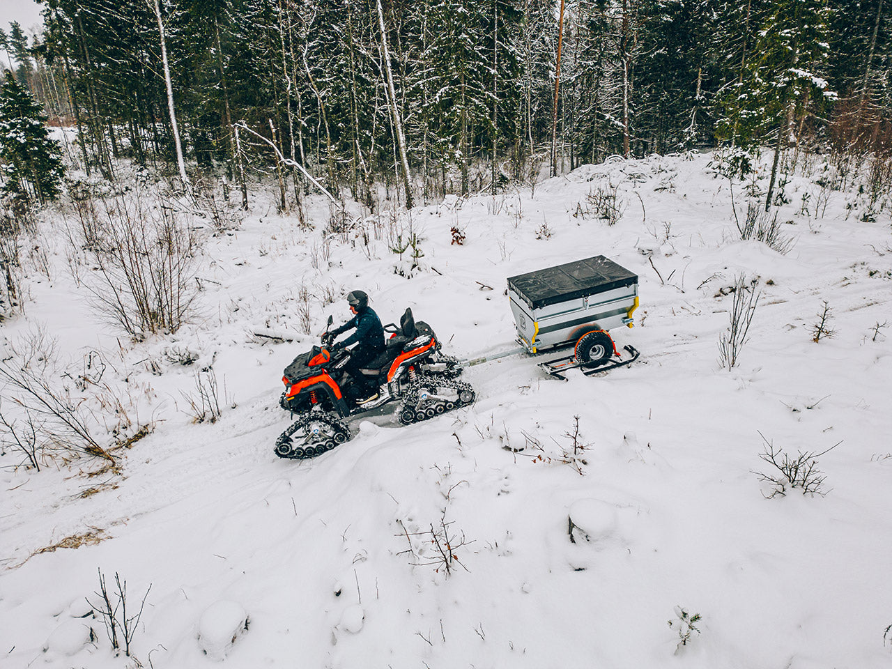 Ski Trailer OFFROAD 500: (89.1000 + 29.700)