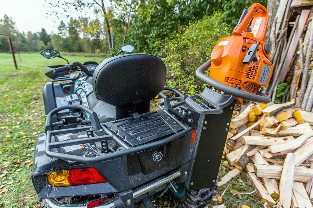 ATV and UTV Chainsaw Holders