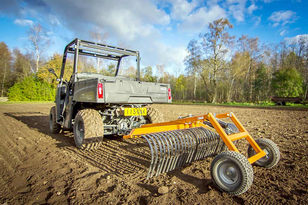 Landskapsharvor för ATV och UTV