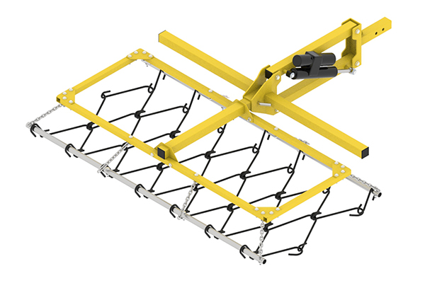 receiver mount drag harrow