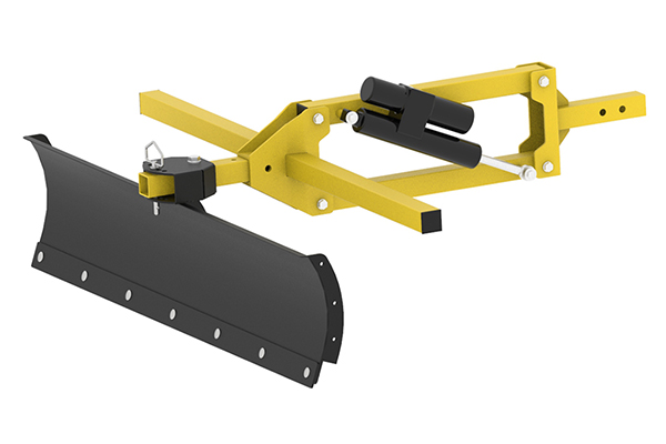 receiver mount rear plow