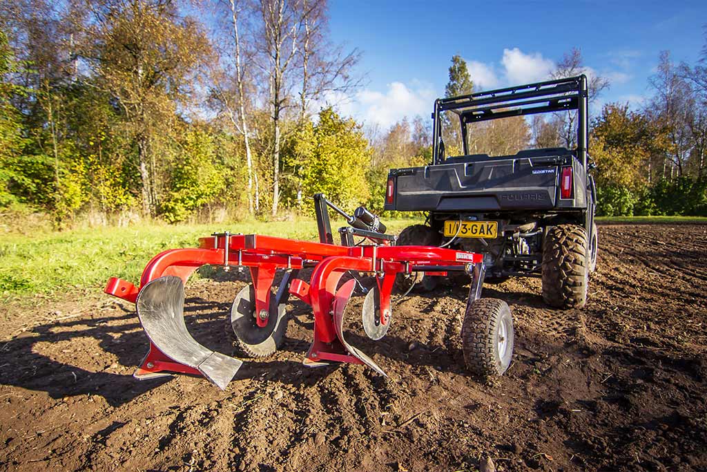 ATV and UTV Two-Bottom Plows