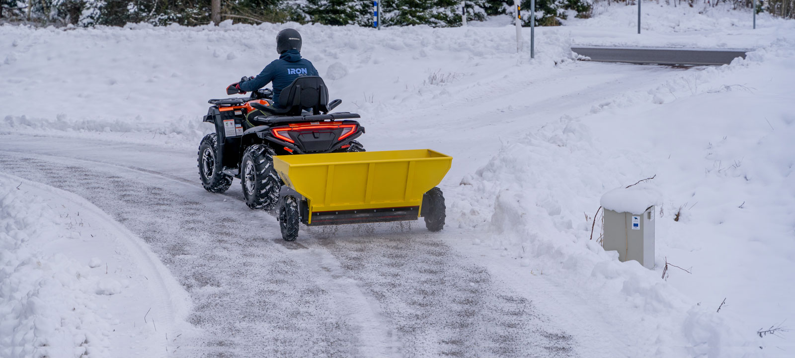 gravel spreader